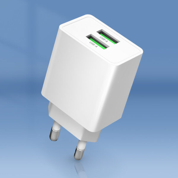 10W USB-A 2-Port Multi Charger (5V 2A)