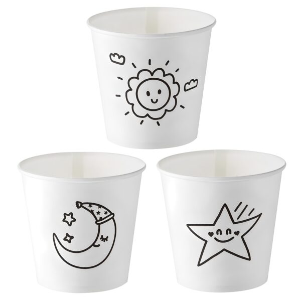 Haedalbyeol Paper Cups, 178ml, 1 Pack (1000 Cups)