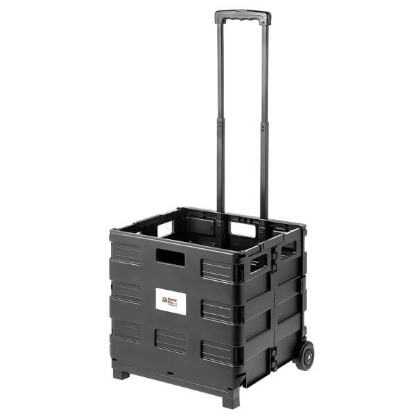 Foldable Multipurpose Shopping Cart Black L