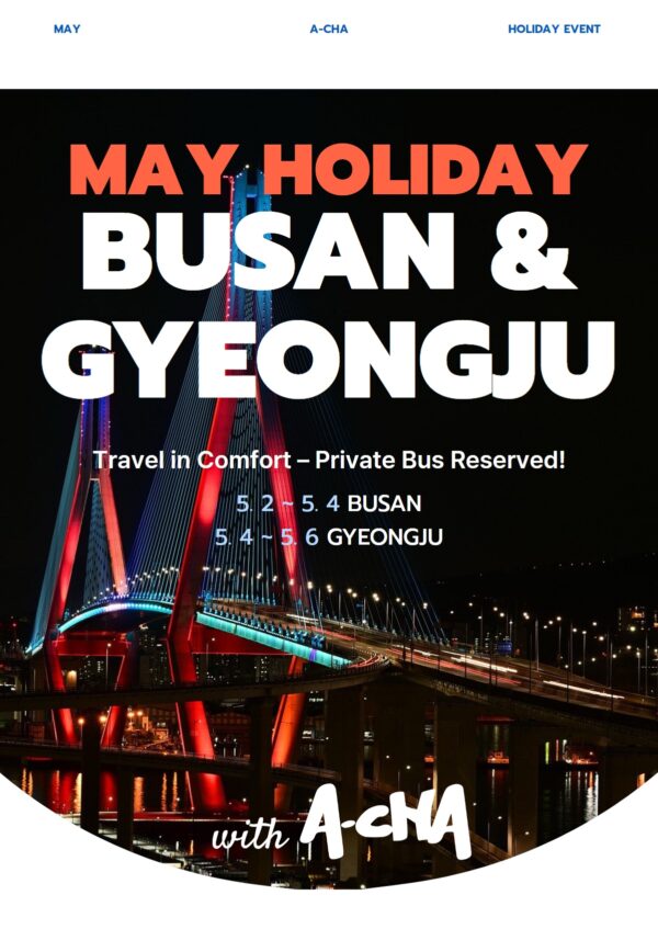 [2nd -6th May] Busan trip( round trip) (transportation)